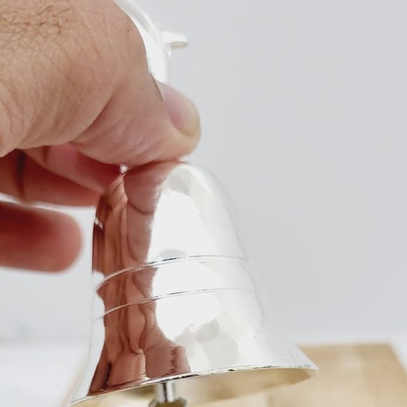 Dolphin SILVER plated Bell - Home Decoration - Kitchen Decoration. - Picture 5 of 6